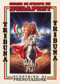 Circo di Stato di Budapest Circus Ticket - 1990