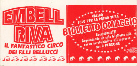 Circo Embell Riva Circus Ticket - 