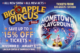 Big Apple Circus Circus Ticket - 2024