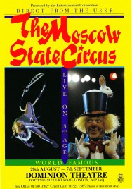 The Moscow State Circus  Circus Ticket - 0
