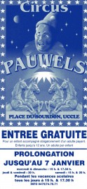 Circus Pauwels Circus Ticket - 0