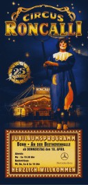 Circus Roncalli Circus Ticket - 2002