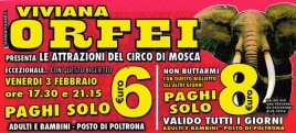 Circo Viviana Orfei Circus Ticket - 2012