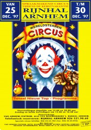 Wereldsterren Circus Circus Ticket - 1997
