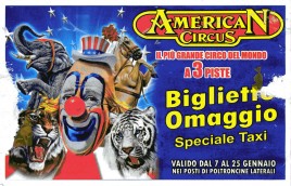 American Circus (Togni) Circus Ticket - 2015