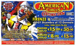 American Circus (Togni) Circus Ticket - 2013