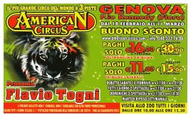 American Circus (Togni) Circus Ticket - 2012