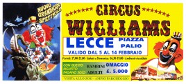 Circus Wigliams Circus Ticket - 0