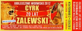 Cyrk Zalewski Circus Ticket - 2012