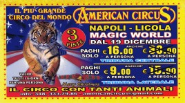American Circus (Togni) Circus Ticket - 2014