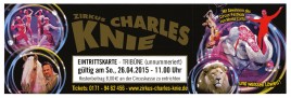 Zirkus Charles Knie Circus Ticket - 2015