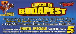 Circo di Budapest Circus Ticket - 2012