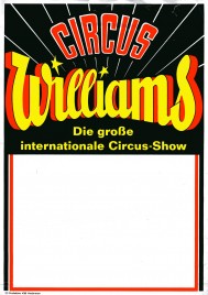 Circus Williams Circus Ticket - 1968