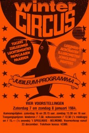 Winter Circus Circus Ticket - 1984
