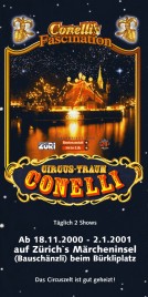 Circus Conelli Circus Ticket - 2000
