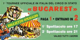 Circo di Stato di Bucarest Circus Ticket - 0