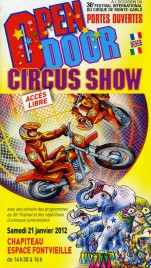 Open Door Circus Show - 36e Festival du Cirque Circus Ticket - 2012