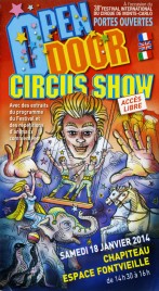Open Door Circus Show - 38e Festival du Cirque Circus Ticket - 2014