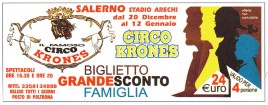 Circo Krones Circus Ticket - 2003