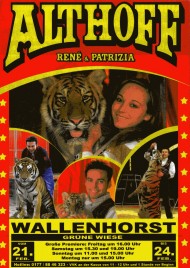 Circus Althoff René & Patrizia Circus Ticket - 2014