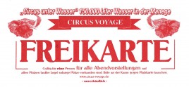 Circus Voyage Circus Ticket - 0