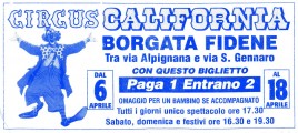 Circus California Circus Ticket - 0