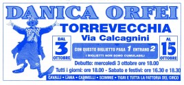 Circo Danica Orfei Circus Ticket - 0