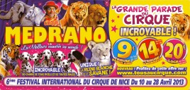 Cirque Medrano Circus Ticket - 2013