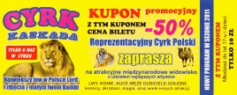 Cyrk Kaskada Circus Ticket - 2011