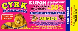 Cyrk Kaskada Circus Ticket - 0