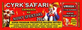 Cyrk Safari Circus Ticket - 2014