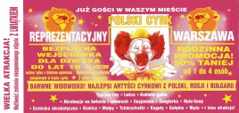 Cyrk Warszawa Circus Ticket - 0