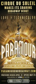 Cirque Du Soleil - Paramour Circus Ticket - 2016
