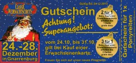 Classic Weihnachtscircus Circus Ticket - 2015