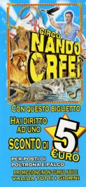 Circo Nando Orfei Circus Ticket - 2015
