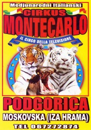 Circo di Montecarlo Circus Ticket - 2016