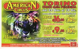 American Circus (Togni) Circus Ticket - 2011