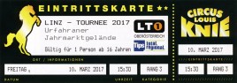 Österreichischer National-Circus Louis Knie Circus Ticket - 2017