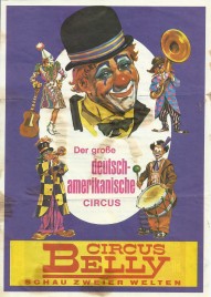 Circus Belly Circus Ticket - 1978