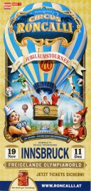 Circus Roncalli - Good Times Circus Ticket - 2016