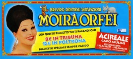 Circo Moira Orfei Circus Ticket - 2008