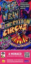 8eme New Generation Circus Ticket - 2019