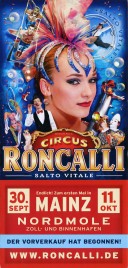 Circus Roncalli - Salto Vitale Circus Ticket - 2015