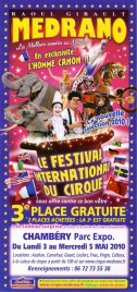 Cirque Medrano Circus Ticket - 2010