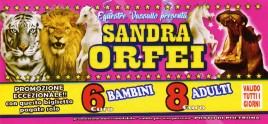 Circo Sandra Orfei Circus Ticket - 2018
