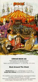 Circus Nock Circus Ticket - 1997