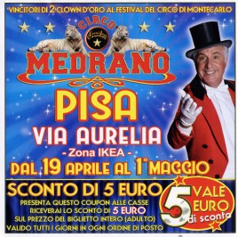 Circo Medrano Circus Ticket - 2018