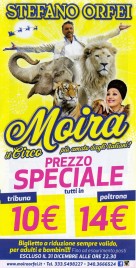 Circo Moira Orfei Circus Ticket - 2016