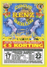 Circus Renz Berlin Circus Ticket - 2019