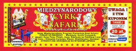 Cyrk Safari Circus Ticket - 2018